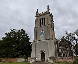 St Mary's Church Ickworth Clock