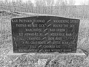 The Tombstone of the Battleford Eight