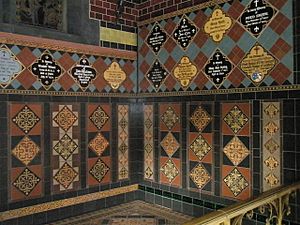 Tiles within Jackfield Tile Museum (9) - geograph.org.uk - 1457533
