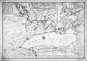 Trent-Severn Waterway map