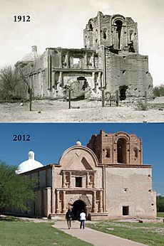 Tumacácori Then and Now