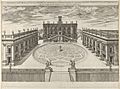 View of the Campidoglio as re-designed by Michelangelo from the 'Speculum Romanae Magnificentiae' MET DP844272