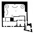 Yarmouth Castle diagram - simplified, 2nd floor