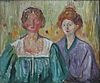 'Olga and Rosa Meissner' by Edvard Munch, Bergen Kunstmuseum.JPG