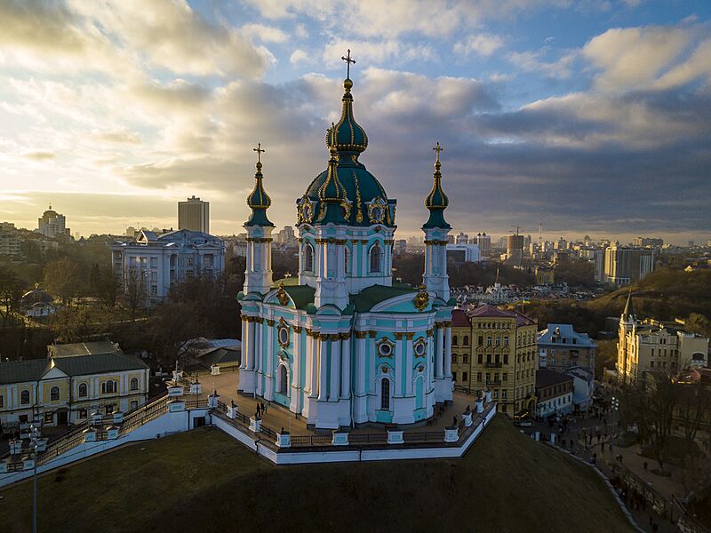 Андріївська церква DJI 0176