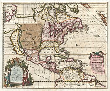 1698 Louis Hennepin Map of North America - Geographicus - NorthAmerica-hennepin-1698