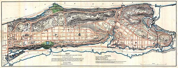 1870 Knapp Map of Northern Manhattan ( New York City ), Harlem, Washington Heights, Inwood - Geographicus - NorthernManhattan-knapp-1870
