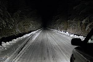 2005 winter road full beam