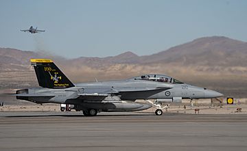 A44-210 at Nellis AFB in 2020