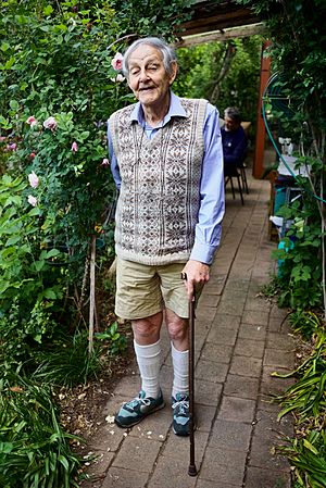 Adrian Horridge FRS on his 90th birthday.jpg