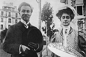Alexander Scriabin and Tatiana Schloezer, 1909