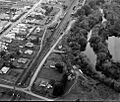 April 1947 Otorohanga railway station