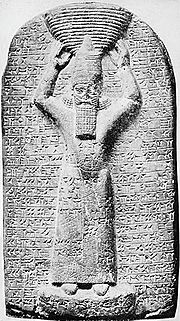 Assurbanipal als hogepriester