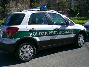 Auto polizia provinciale