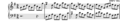 BWV 781 Incipit