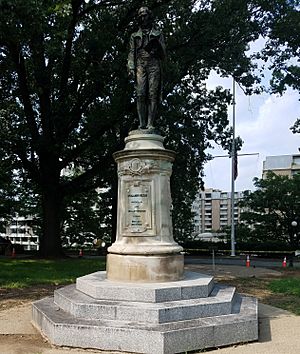 Benjamin Rush statue in Washington, DC