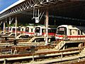 Bishan Depot trains