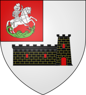 Blason ville fr Castillon 06
