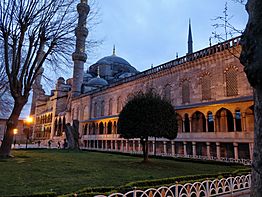 Blue Mosque During Evening