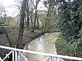 Bow Brook passes under Vyne Road (geograph 3318247)