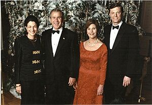 Bush Family Olympia Snowe Christmas