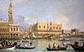 Canaletto, Veduta del Palazzo Ducale