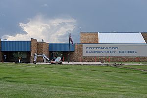 Cottonwood Elementary School in Wright, Wyoming