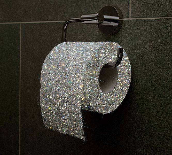 Crystal Toilet Roll