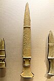 Dagger, attributed to Gyeongsangbuk-do, Korea, Bronze Age, 6th to 5th century BC, polished stone - Tokyo National Museum - Tokyo, Japan - DSC08226
