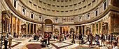 Einblick Panorama Pantheon Rom
