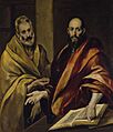 El Greco - Апостолы Петр и Павел - Google Art Project