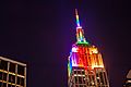 Empire State Building in Rainbow Colors for Gay Pride 2015 (19076876770)