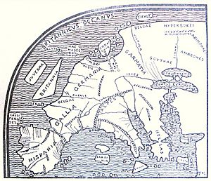 Europa by Pomponiusz Mela 1st century