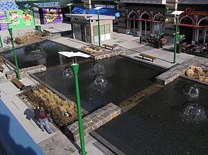 Fountains at Ridge Hill Shopping Center January 2013