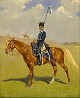 Frederic Remington - The Hussar - Google Art Project