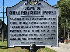 General Perry Benson marker