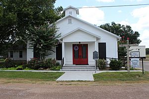Glidden Baptist Church in Glidden, Texas