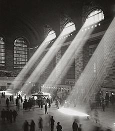 Grand Central rays of sunlight