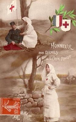 Honneur à la Croix-Rouge-1915