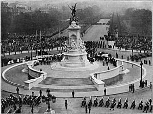 Inauguration du Monument de la reine Victoria