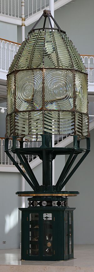 Inchkeith lighthouse Fresnel lens
