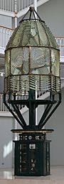 Inchkeith lighthouse Fresnel lens
