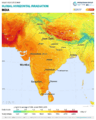 India GHI Solar-resource-map GlobalSolarAtlas World-Bank-Esmap-Solargis