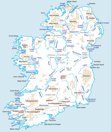 Ireland physical large