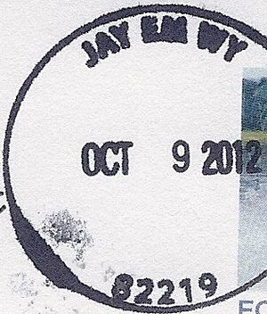 Jay EM Wyoming Postmark