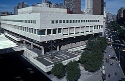 Juilliard School at the Lincoln Center in 1969