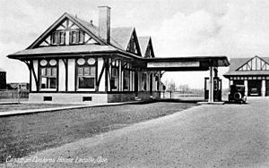 Lacolle 223 border station 1933