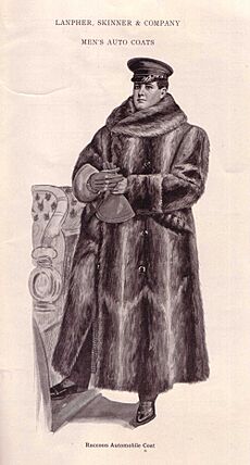 Lanpher Furs Auto Coat Raccoon S71