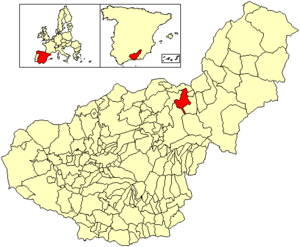 Location of Gorafe
