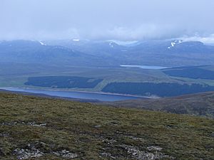 Loch Pattack and Ericht from AM